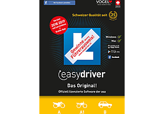 easydriver 2018/19 (Cat. A/A1/B) - PC/MAC - Allemand, Français, Italien