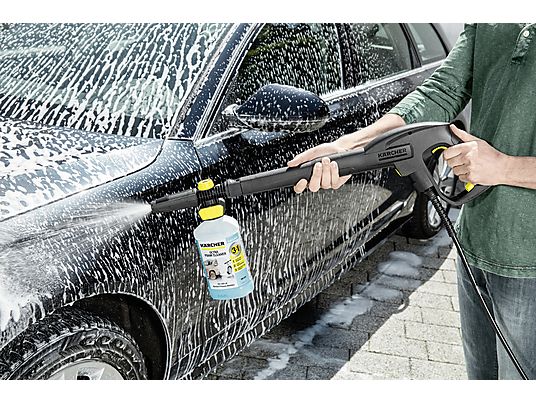 KAERCHER Connect 'n' clean + (+1lt Autoshampoo) - Schaumdüse (Schwarz/Gelb)