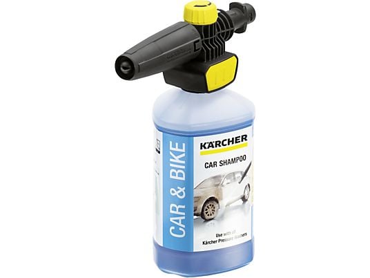 KAERCHER Connect 'n' clean car shampoo edition (+1 lt car shampoo) - Canon à mousse (Noir/Jaune)