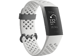 FITBIT Charge 3 SE, Fitnesstracker, S: 140 mm - 180 mm, L: 180mm - 220 mm, Graphit/Weiß
