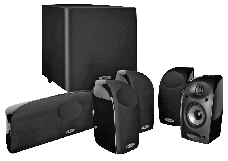 Polk Audio Tl1600 home cinema 5.1 negro 180w bass reflex sistema de altavoces canales lautsprecher system schwarz lan 100w