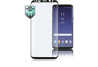 HAMA 183443 3D-Full Screen Glass - Displayschutzglas (Passend für Modell: Samsung Galaxy A6+ (2018))