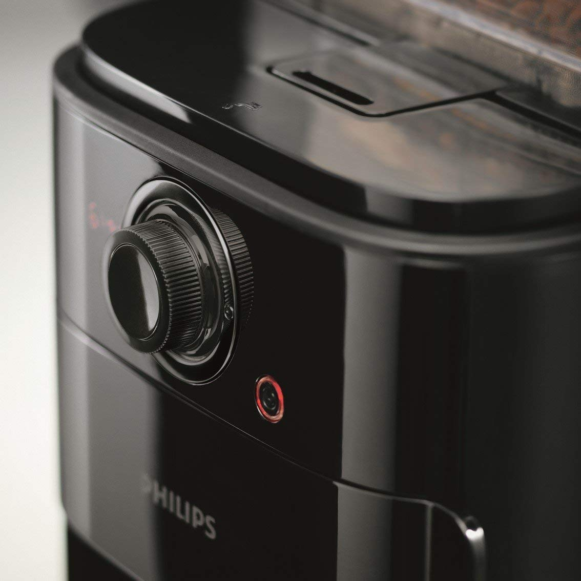 PHILIPS HD 7767/00 Grind & Brew Kaffeemaschine Edelstahl,Schwarz