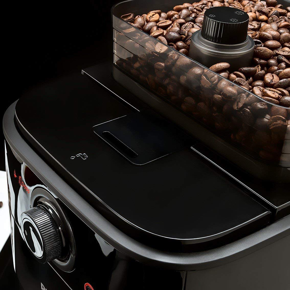 PHILIPS HD 7767/00 Grind & Brew Kaffeemaschine Edelstahl,Schwarz