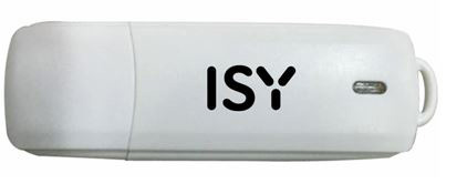 ISY IMU-1000 USB-Stick, 16 GB, 15 MB/s, Weiß