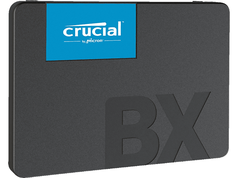 CRUCIAL BX500 Festplatte, 120 GB SSD SATA 6 Gbps, 2,5 Zoll, intern