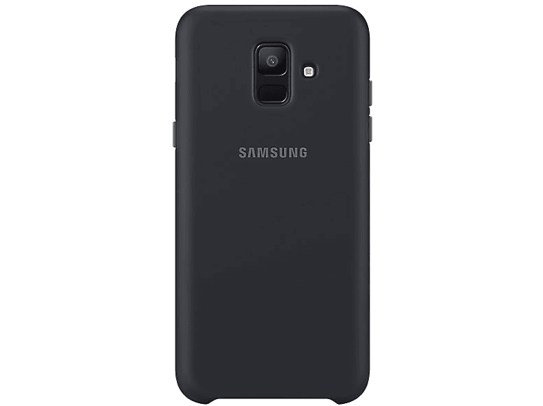 SAMSUNG Cover Dual Layer Galaxy A6 Zwart  (EF-PA600CBEGWW)