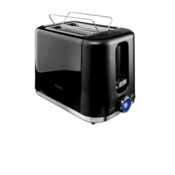 KOENIC KTO 2210 B Toaster Schwarz (870 Watt, Schlitze: 2)