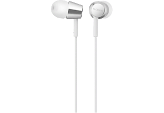 SONY MDR-EX155AP - Casque (In-ear, Blanc)