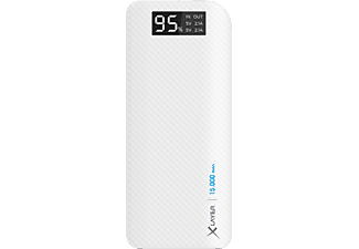 XLAYER Carbon Powerbank 54 Wh (3.6V / 15.000 mAh) Weiß
