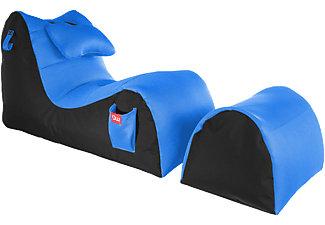 GAMEWAREZ RX Ice - Beanbag da gioco (Nero/Blu)