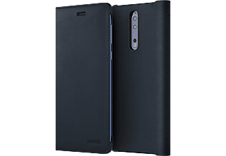 NOKIA 8 book cover kék tok