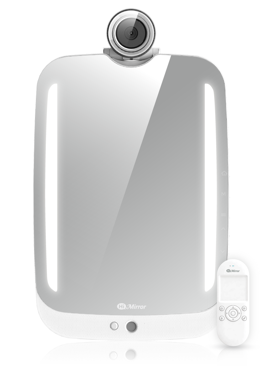 HIMIRROR Plus+ Smart Beauty Spiegel Silber