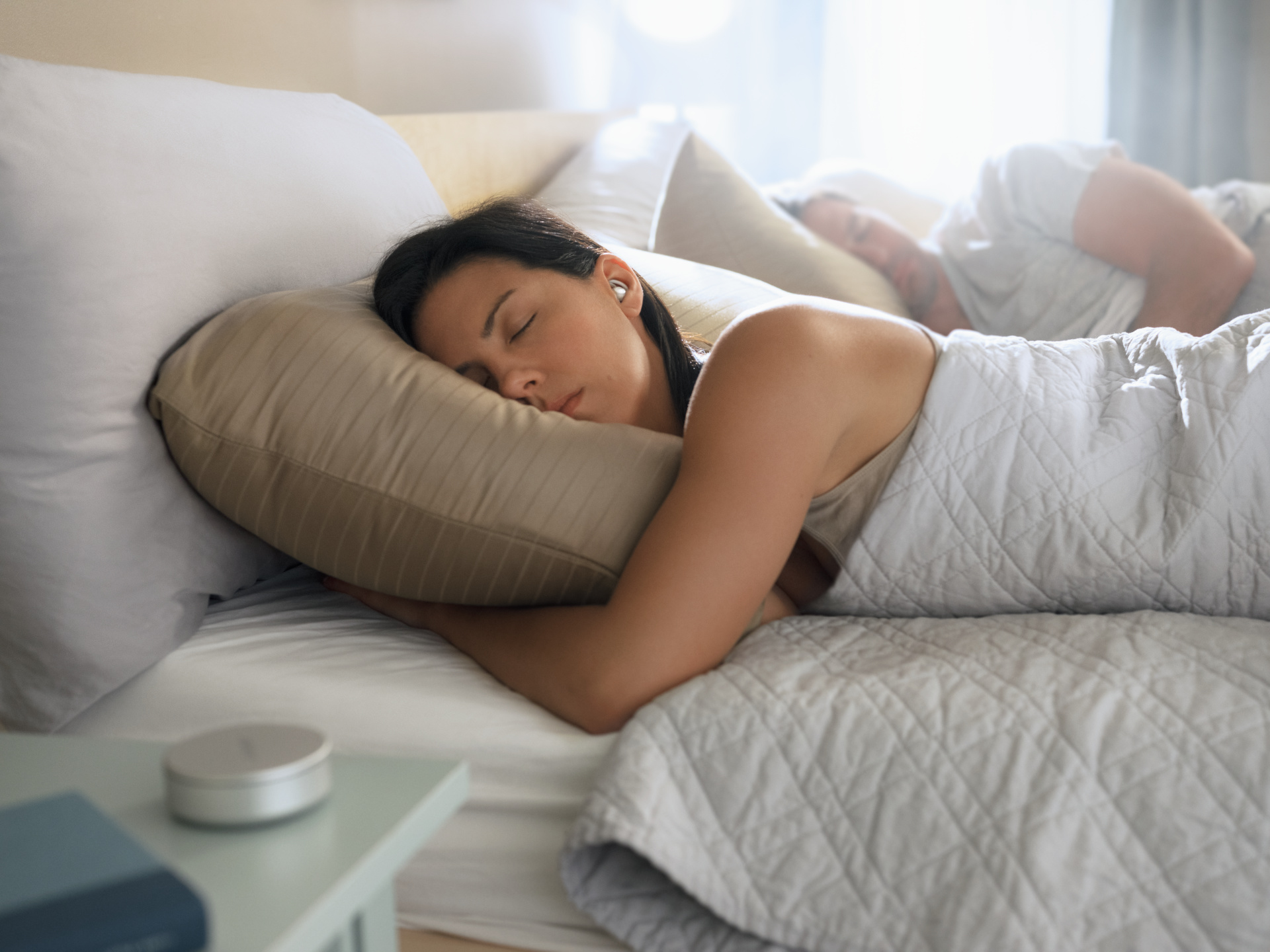BOSE Noise-masking Sleepbuds™ Einschlaf- und Durchschlafhilfe Hellgrau