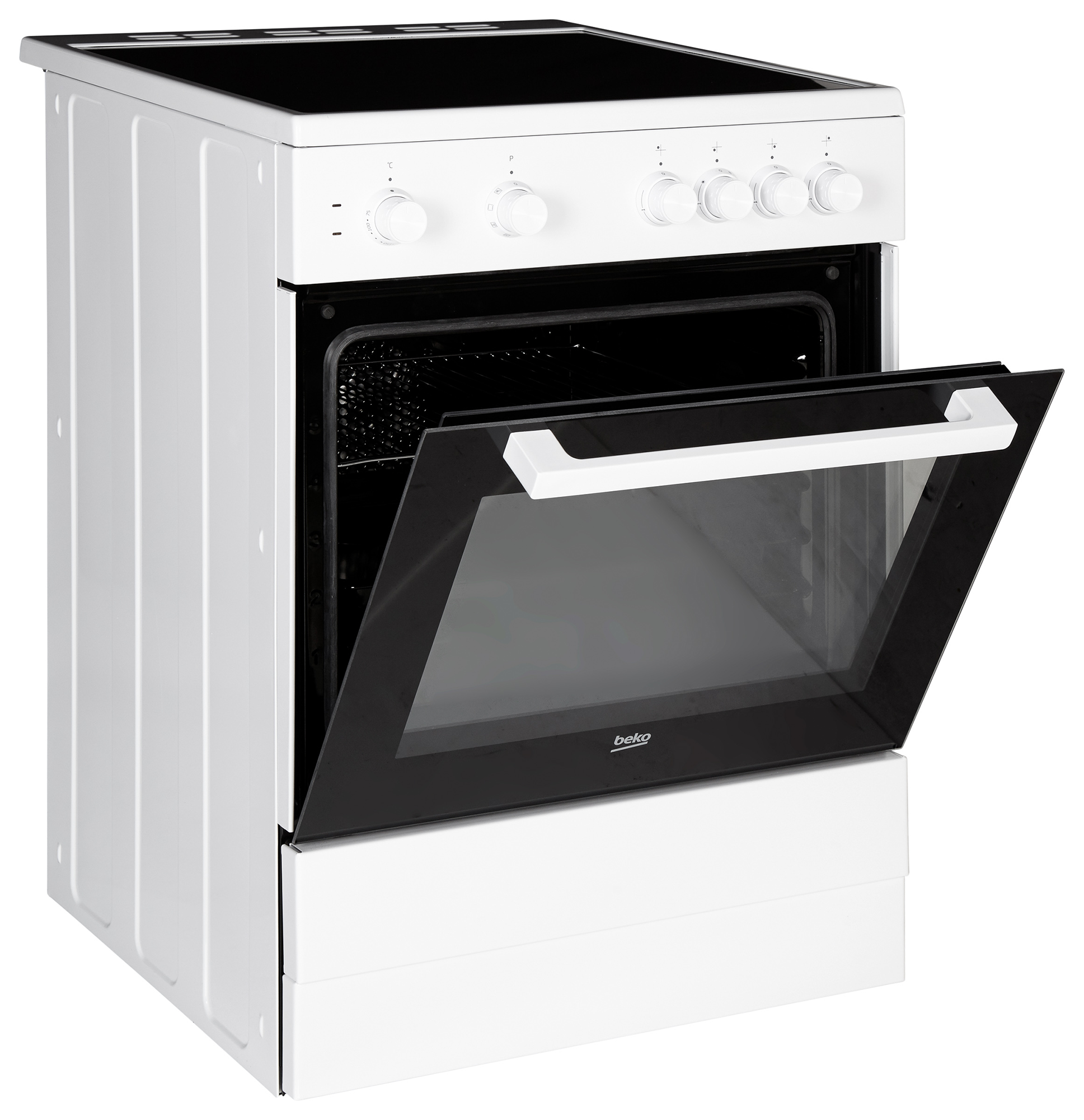 BEKO FSM67010GW | Fornuis - Keramisch - 3-fasen (perilex