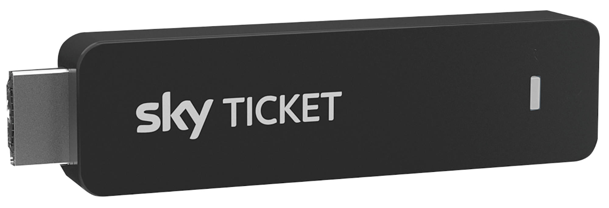 SKY Ticket inklusive 2 Monate Fiction TV Stick, Schwarz