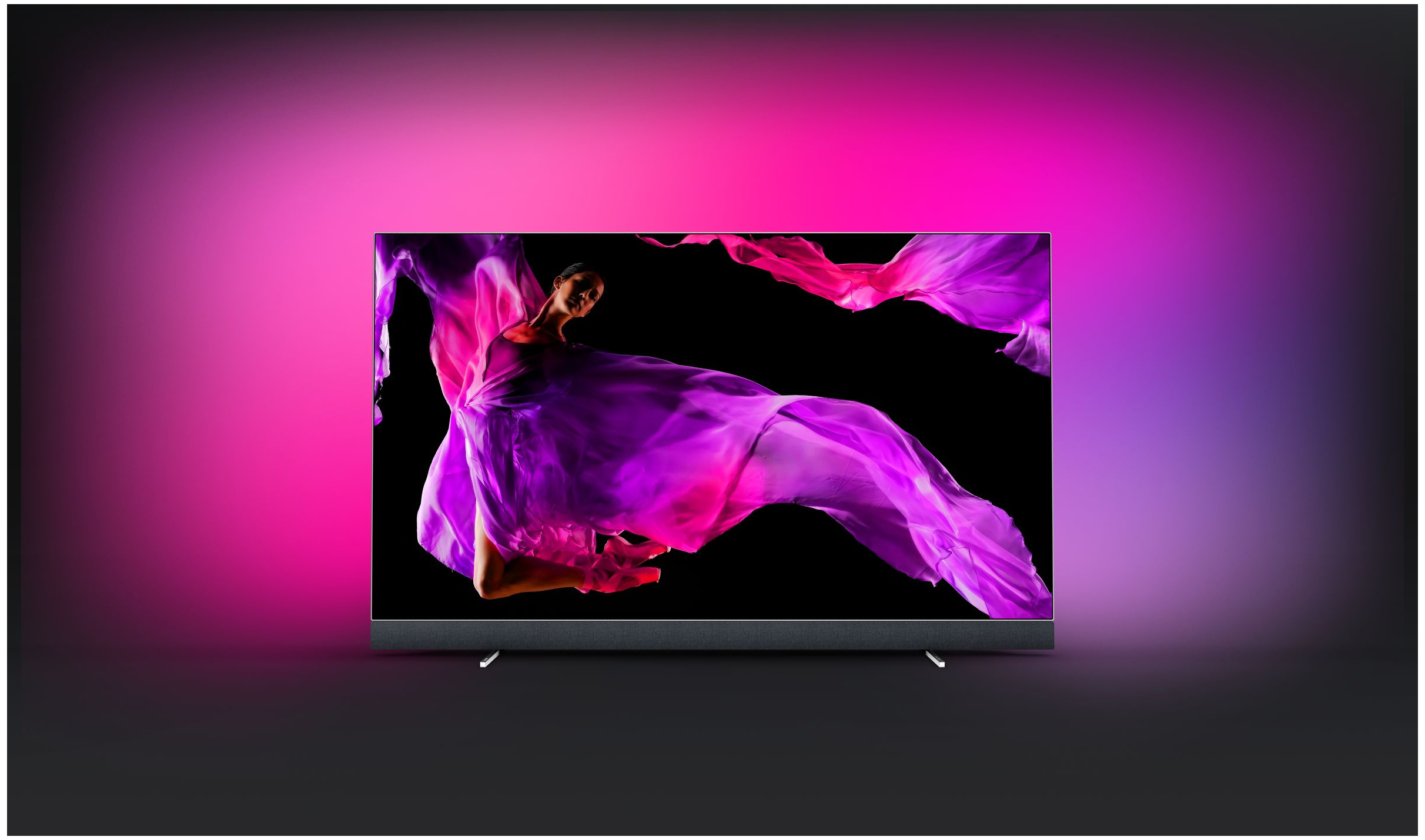 PHILIPS 55OLED903 OLED TV (Flat, 55 Zoll / 139 cm, UHD 4K, SMART TV, Ambilight, Android TV)