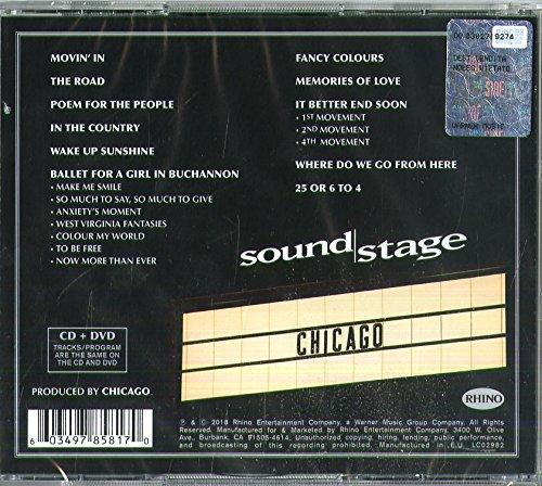 Chicago - Chicago II-Live On Soundstage  - (CD + DVD Video)