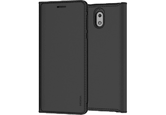 NOKIA 3.1 flip cover fekete tok