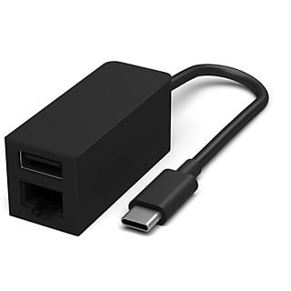 MICROSOFT Surface USB-C naar Ethernet- en USB-adapter