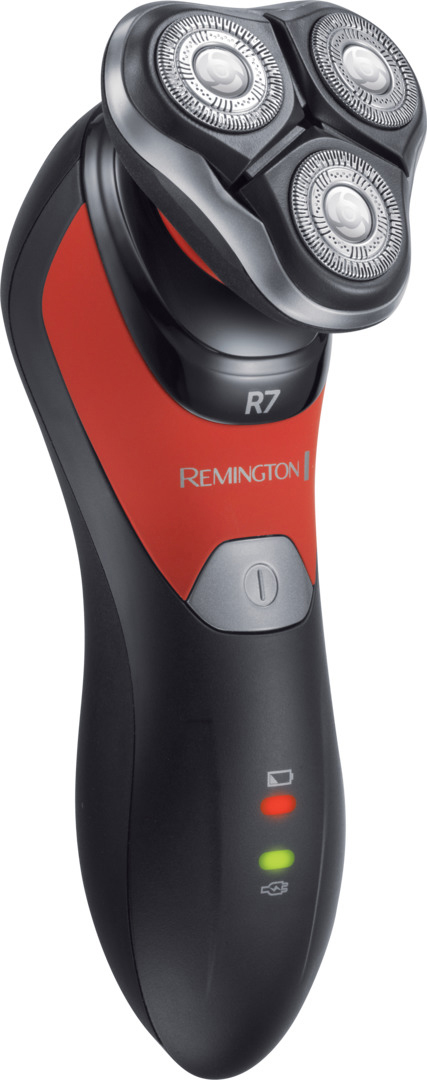 REMINGTON XR1530 R7 Ultimate Rasierer Ultimate Series Schwarz/Rot (Rotationsrasierer, Dual-Track-Schneidsystem)