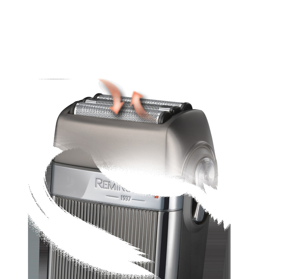 REMINGTON HF9000 Rasierer Heritage Foil Shaver Grau (Folienrasierer, Hybrid-Intercept-Trimmer)