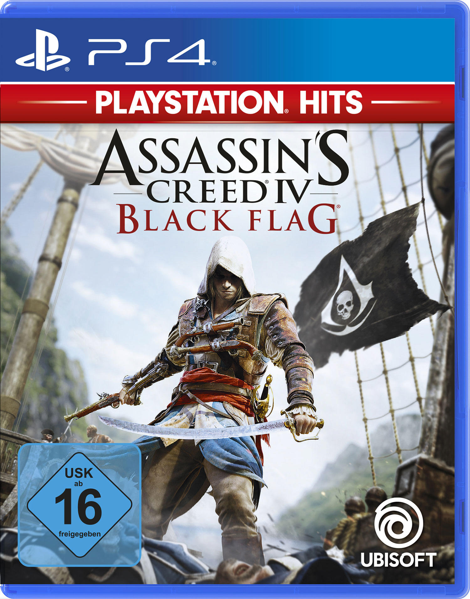 PlayStation Hits: Assassin\'s Creed IV [PlayStation - Flag Black - 4