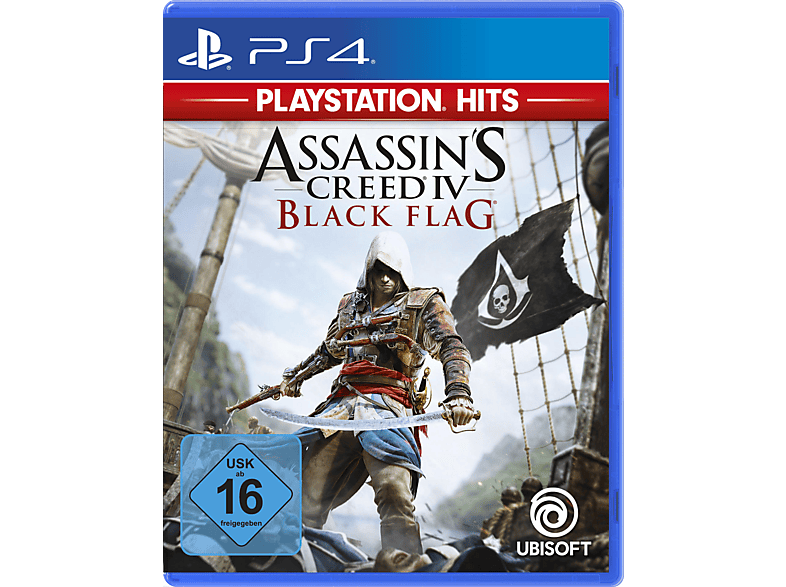 PlayStation Hits: Assassin\'s Creed IV [PlayStation - Flag Black - 4