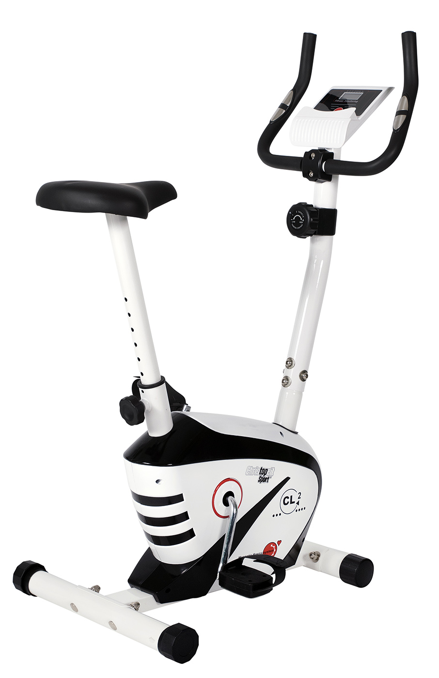 CHRISTOPEIT CL 2 Heimtrainer, Weiß/Schwarz