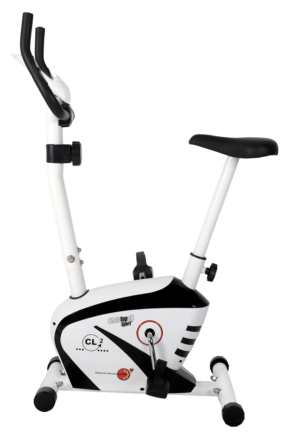 CHRISTOPEIT CL 2 Heimtrainer, Weiß/Schwarz