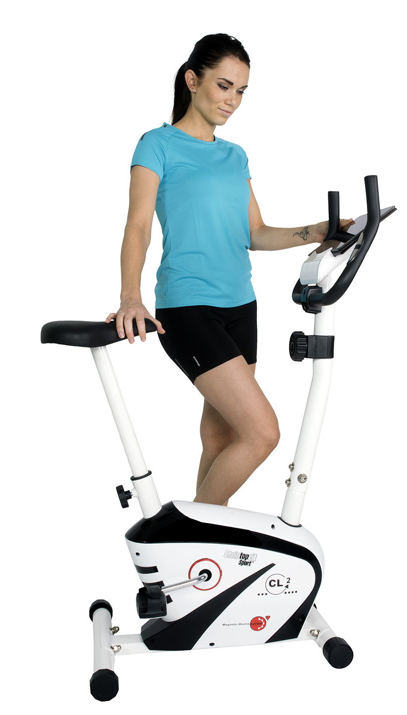 CHRISTOPEIT CL 2 Heimtrainer, Weiß/Schwarz