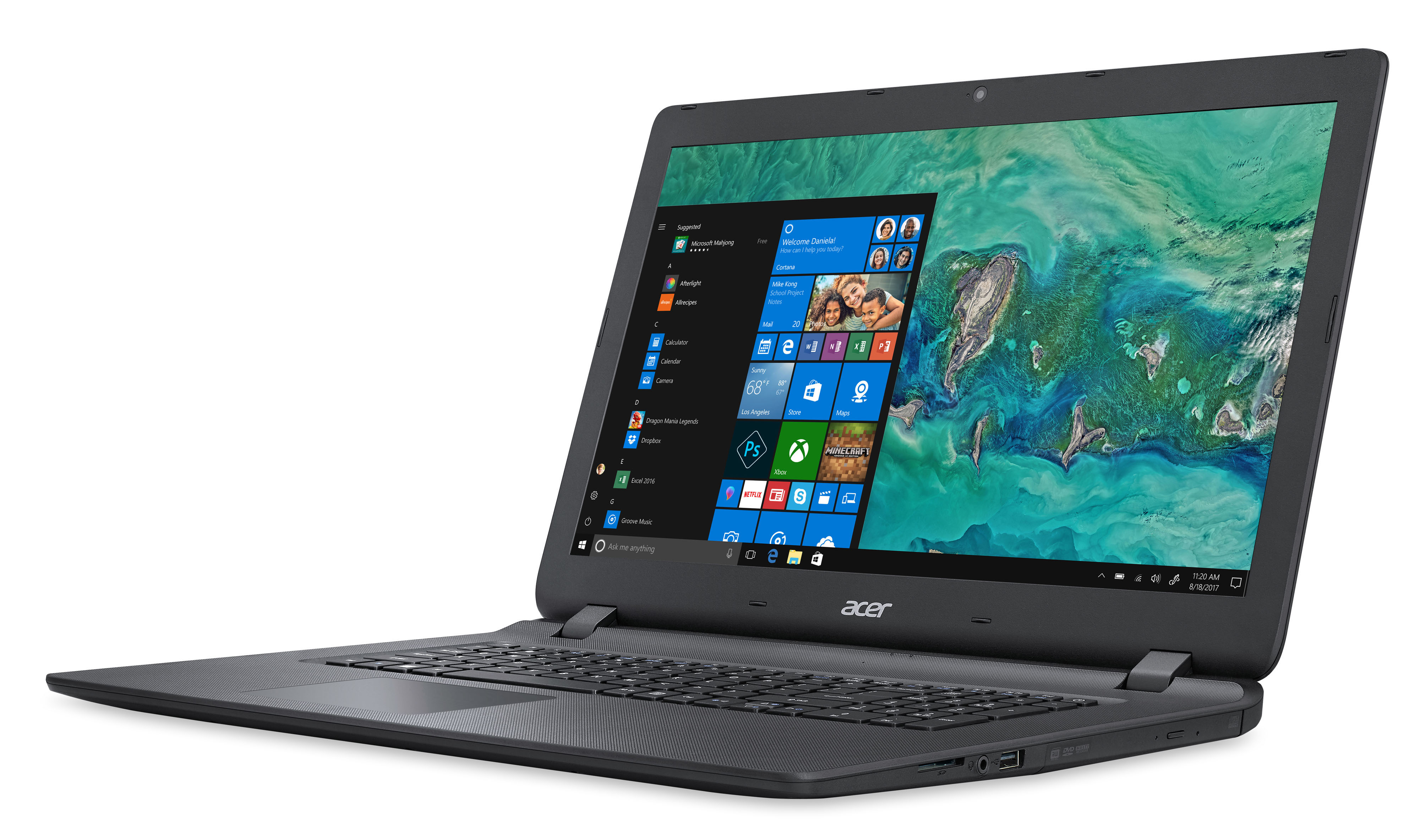 ACER Aspire ES 17 (ES1-732-P9EX) - 17,3 Zoll - Intel® Pentium® N4200 - 8 GB - 256 GB - Intel® HD 505 - Windows 10 Home (64 Bit)