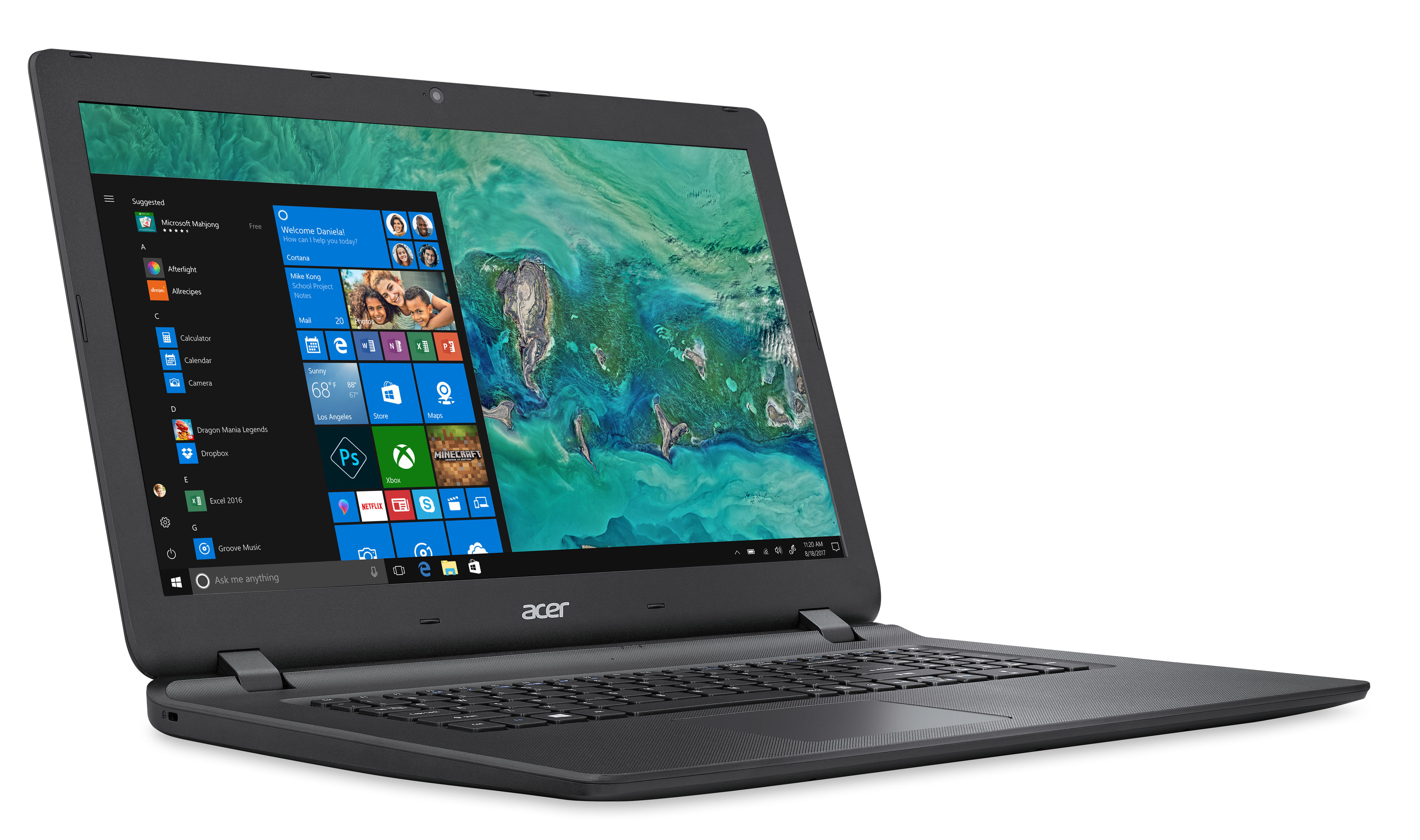 ACER Aspire ES 17 (ES1-732-P9EX) - 17,3 Zoll - Intel® Pentium® N4200 - 8 GB - 256 GB - Intel® HD 505 - Windows 10 Home (64 Bit)