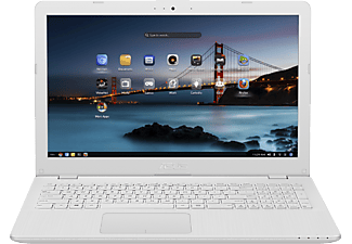 ASUS VivoBook X542UN-DM231 fehér laptop (15,6" FullHD/Core i5/8GB/256 GB SSD/MX 150 4GB/EndlessOS)