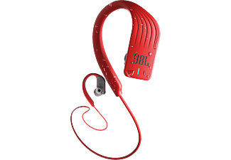 JBL Endurance SPRINT - Bluetooth Kopfhörer mit Ohrbügel (In-ear, Rot/Grau)