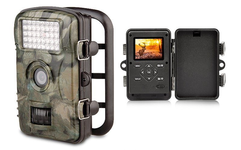 ALESSIO HC4 Wildkamera Camouflage, Nein opt. Zoom, TFT-Farbdisplay
