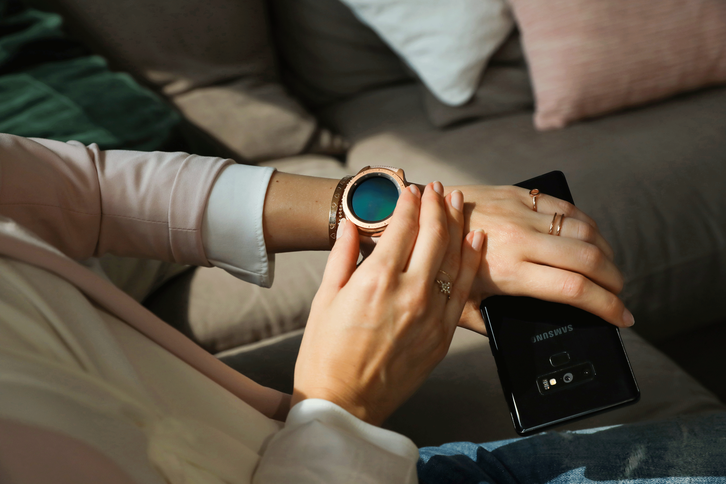 SAMSUNG Galaxy Watch 42mm Roségoud