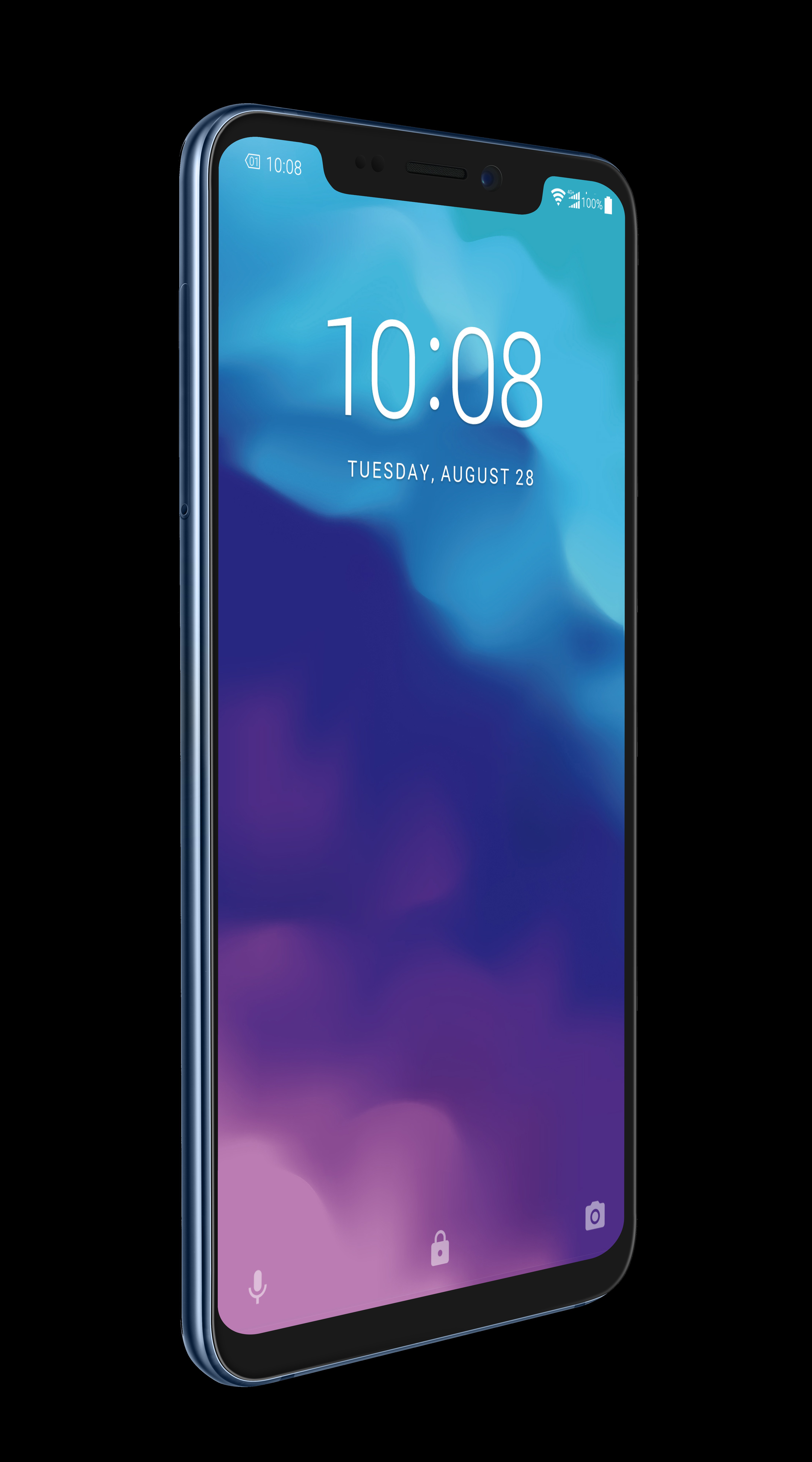 ZTE AXON 9 PRO 128 GB Blau Dual SIM