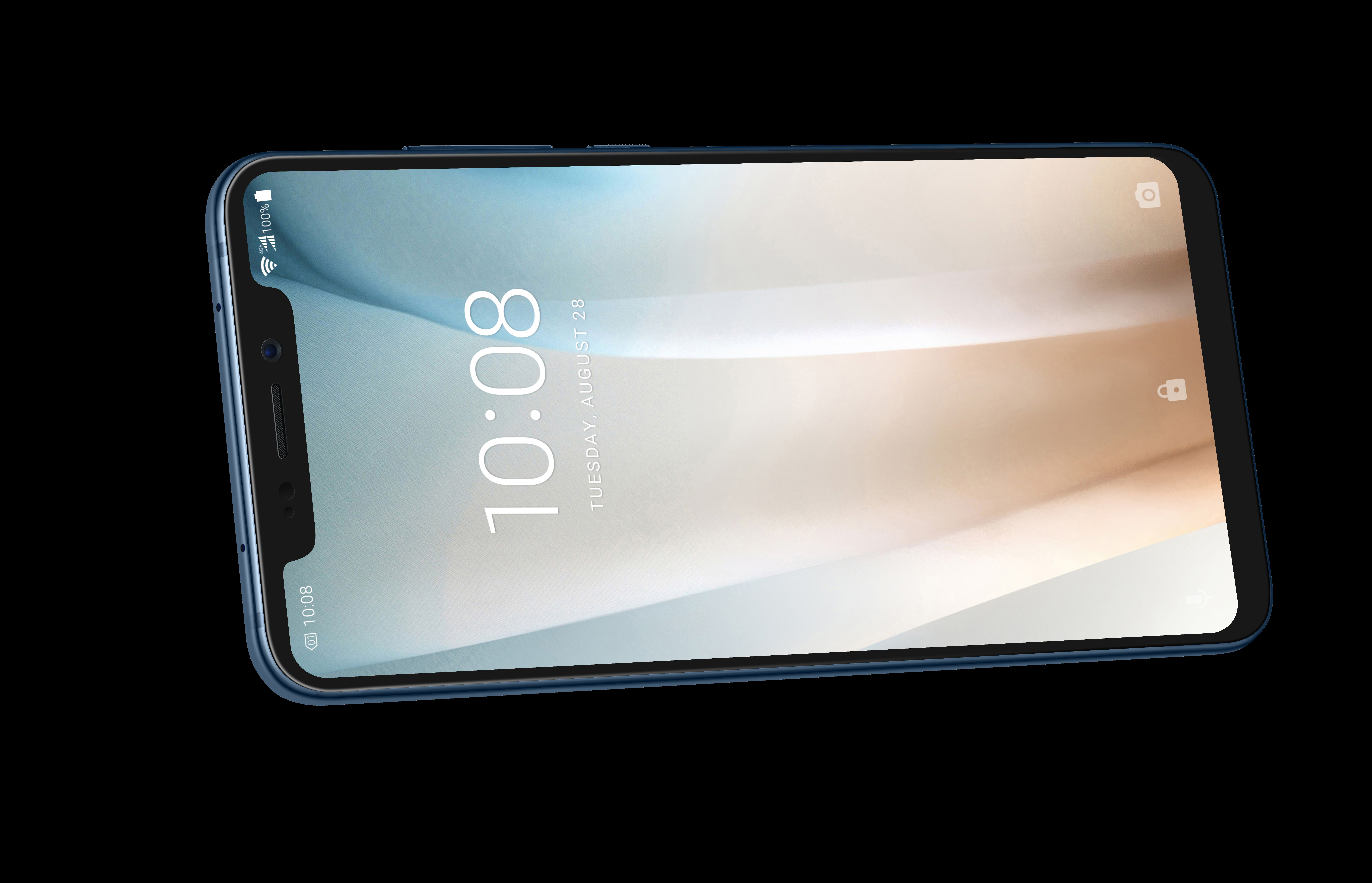 ZTE AXON 9 PRO 128 GB Blau Dual SIM