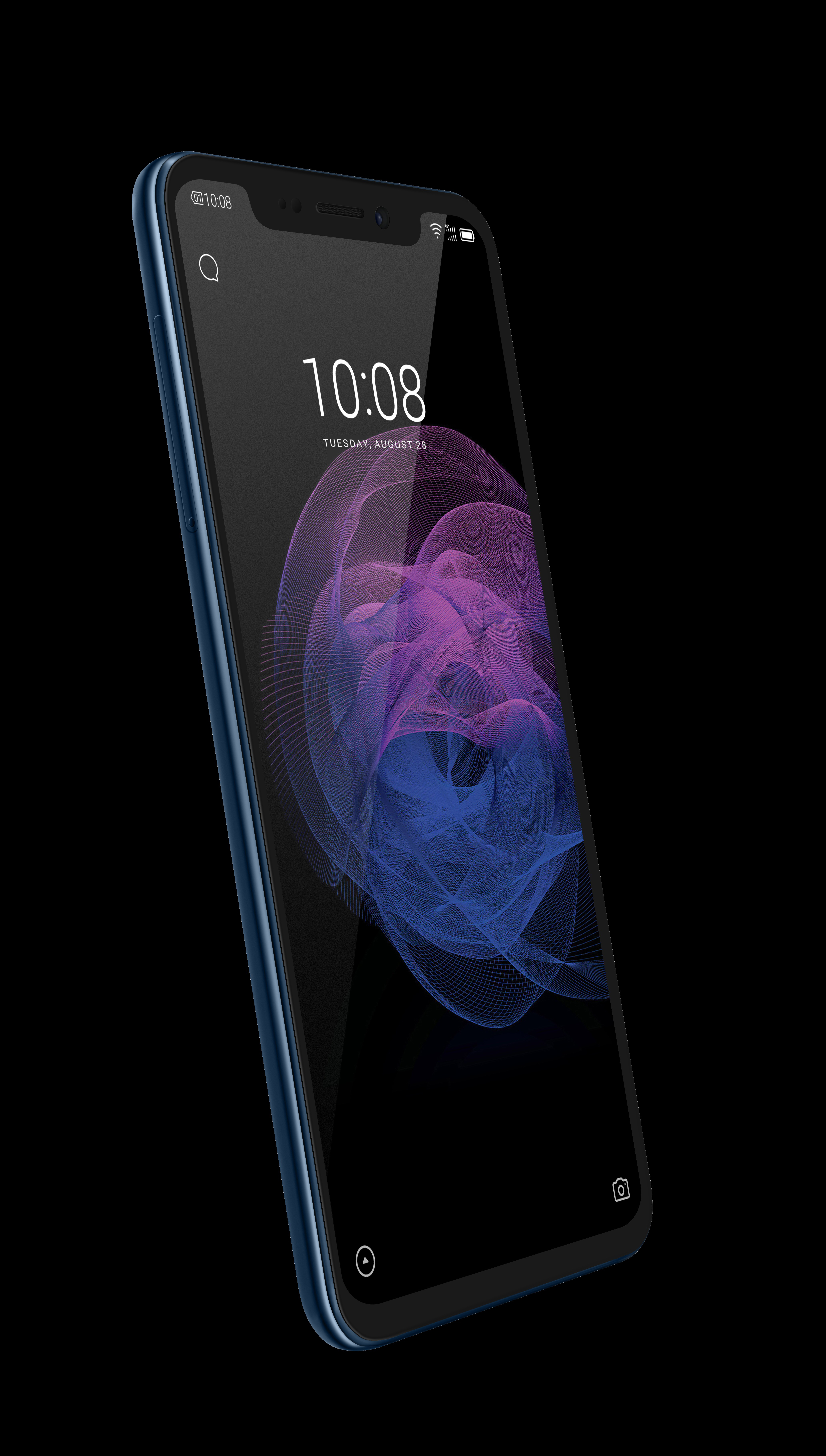 ZTE AXON 9 PRO 128 GB Blau Dual SIM