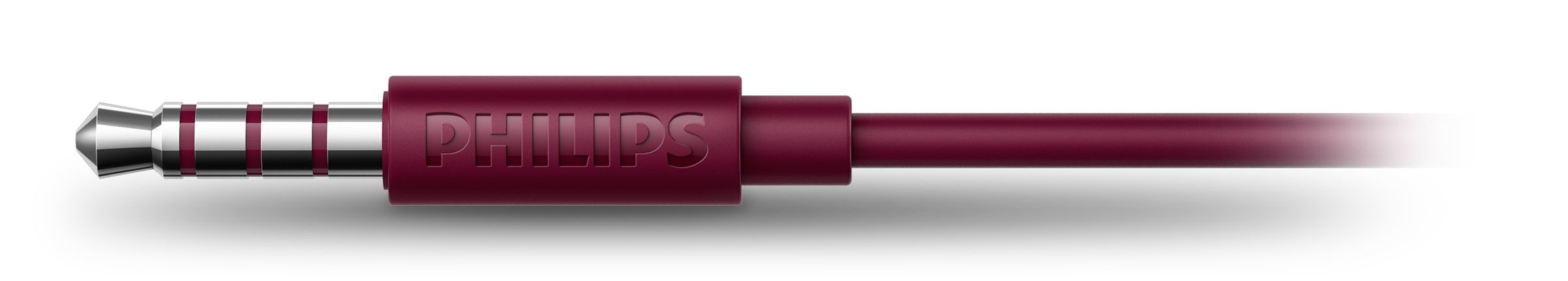 PHILIPS SHE4305  Mikrofonlu Kulak İçi Kulaklık Kırmızı