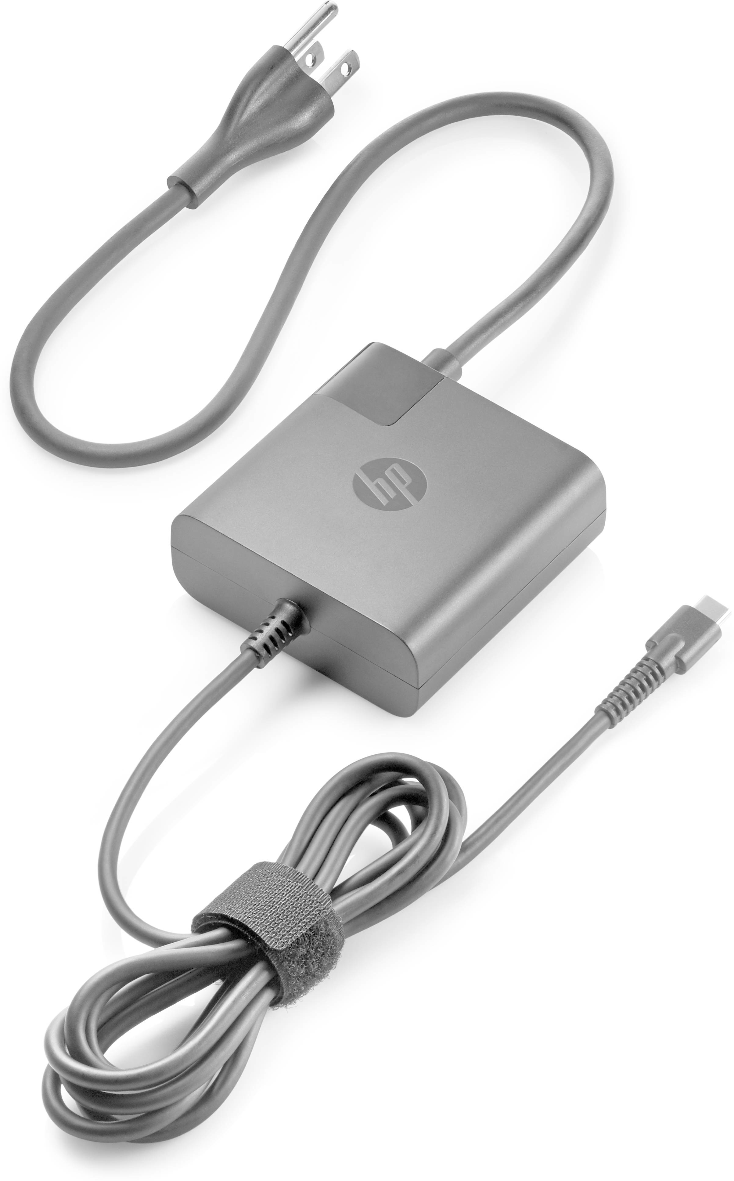 Cargador De Portátil - HP, 1HE08AA/ADAPT. AC USB-C/65W