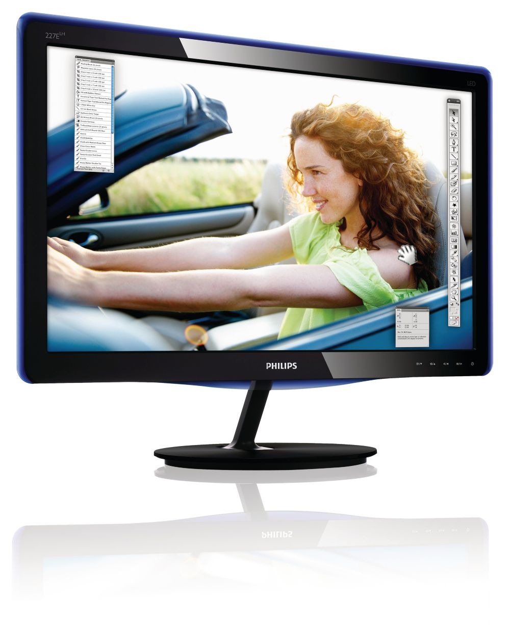PHILIPS LED monitör 227E3LHSU/00