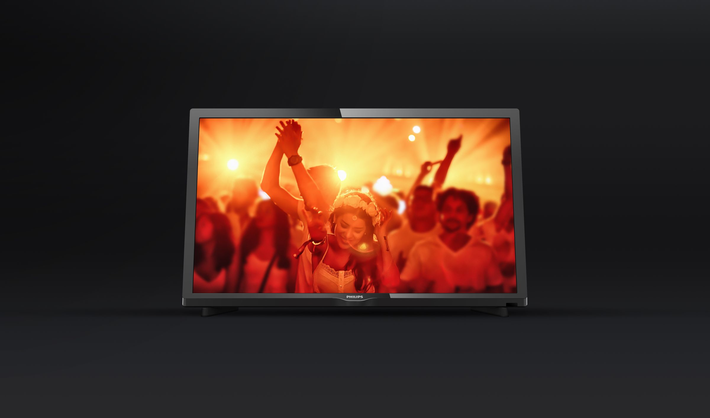 TV LCD - Philips,  24",  24PHS4031/12,  4000 Series,  Televisor,  LED,  UltraFino