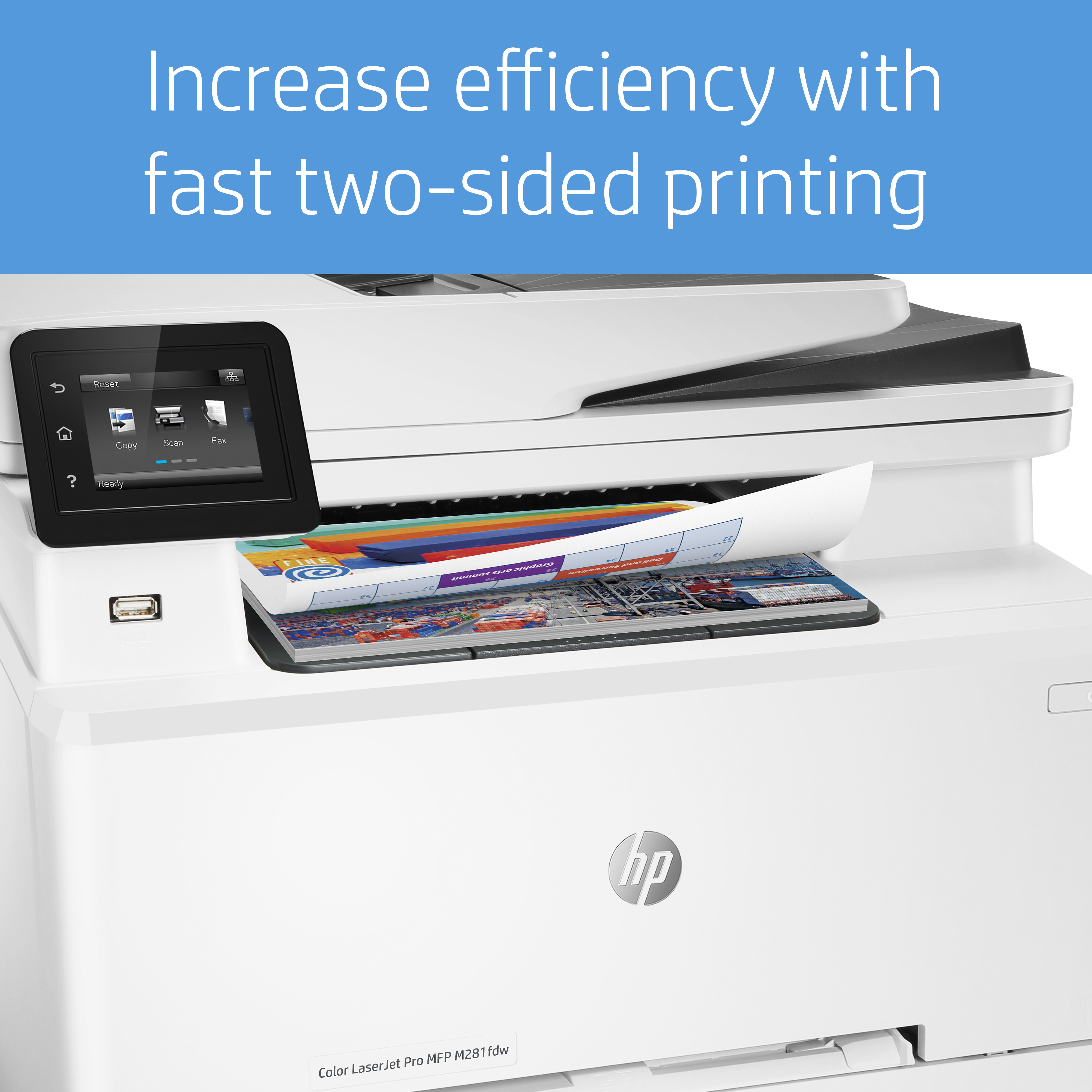 HP COLOR LASERJET PRO M281FDW 4-in-1 Multifunktionsdrucker