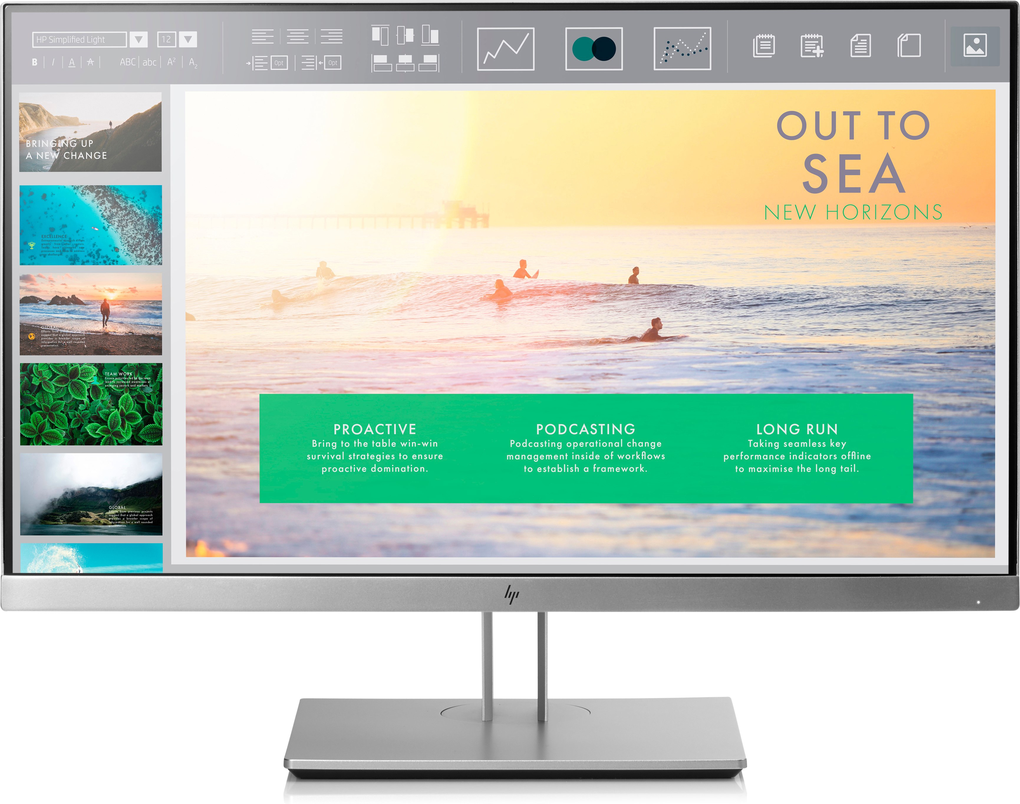 HP EliteDisplay E233