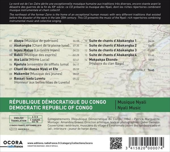 VARIOUS - DEMOCRATIC REPUBLIC OF CONGO - NYAL  - (CD)