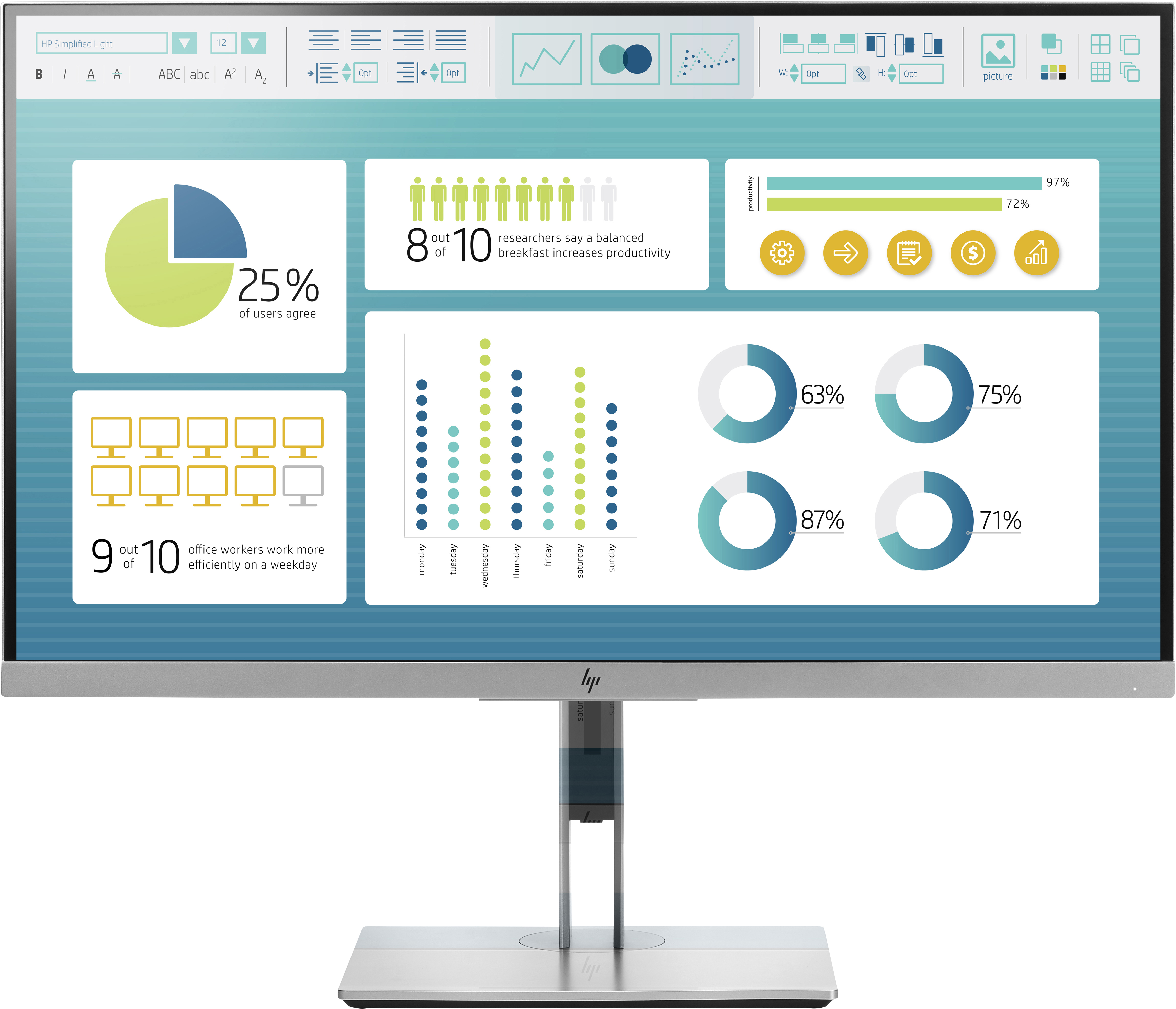 HP EliteDisplay E273
