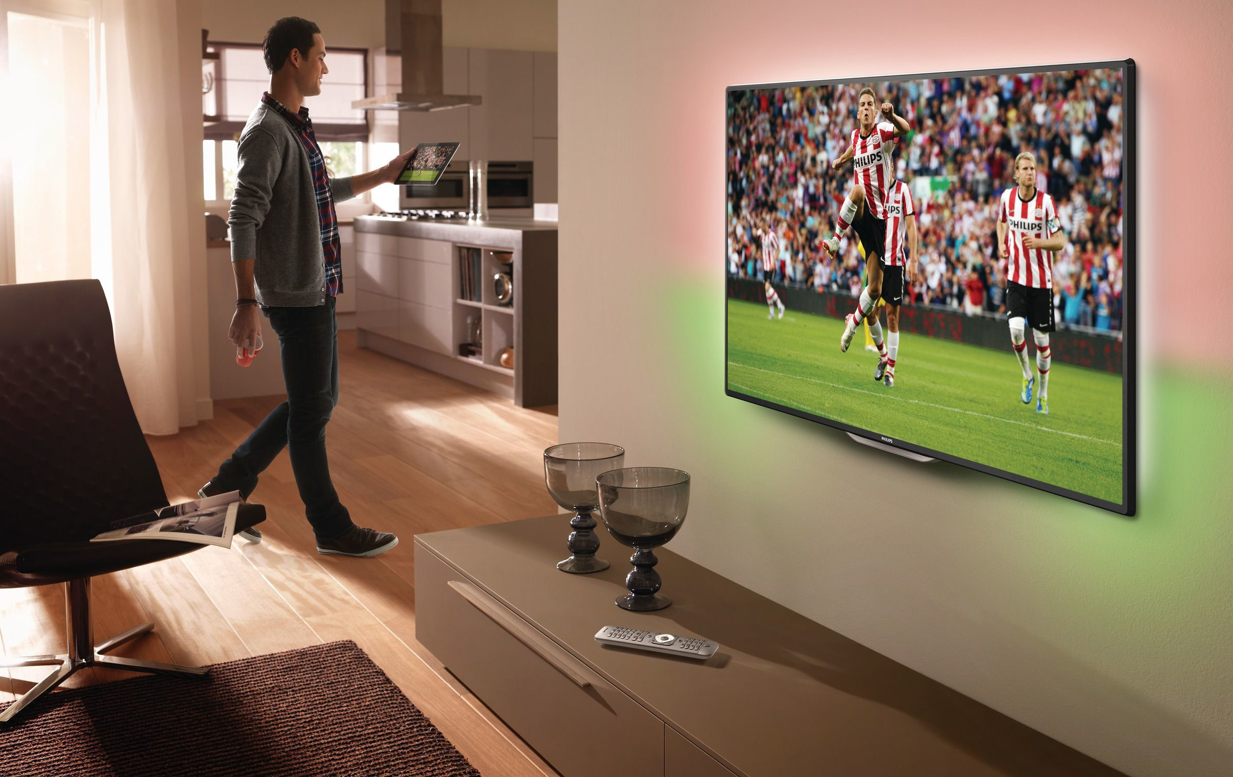 TV LED 42" Philips 42PFL6057 SMART TV, WIFI Y 3D