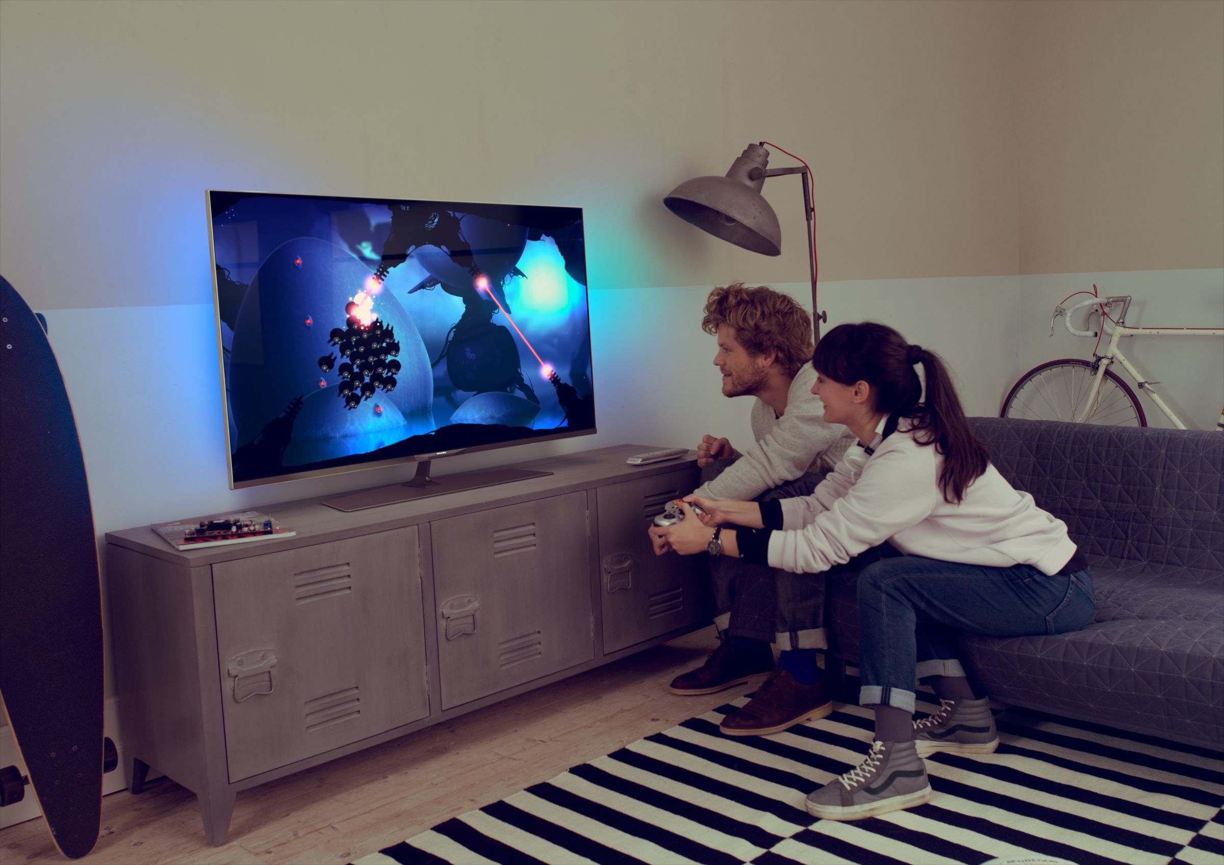 REACONDICIONADO TV Led 42 Philips 42pus780912 ultra hd 4k Smart tv 3D